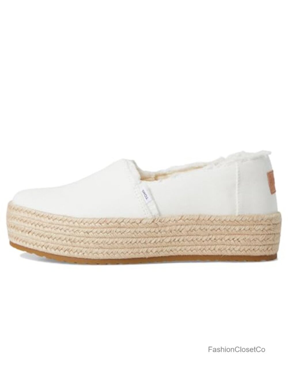 Espadrille Platform Slip-On with OrthoLite Insole - Picture 4 of 6